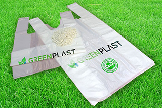 image of greenplast biodegradable water soluble bags film bags