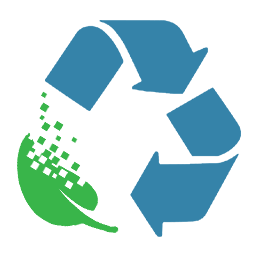 icon of biodegradable bags